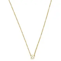 Luxenter Ketting met 18-karaats geelgouden afwerking - Alphabet