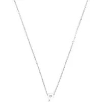Luxenter Ketting 'Alphabet P' zilver