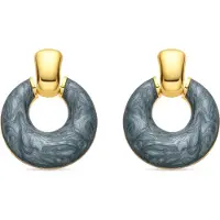 Luxenter Oorbellen 'Fores' blauw