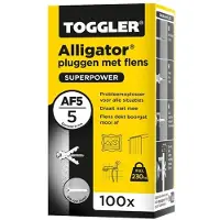 Toggler Plug Alligator AF5 5x25mm - 100 stuks