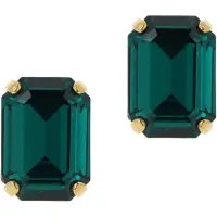 Otazu Lady Di Earrings Emerald Green Maat: OS | Oorbellen Outlet | Dames | Groen
