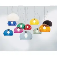 Kartell Small FL/Y Hanglamp Cardinal Red