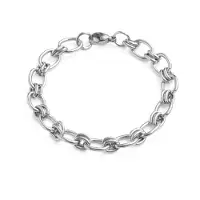 Luxenter Armband met rhodiumafwerking - Hataj