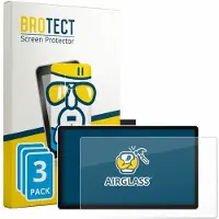 BROTECT Screenprotector 3 Stuks voor Wacom One 14 Beschermglas transparant