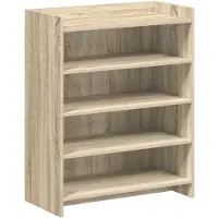 vidaXL Schoenenkast Sonoma Eiken 73,5 x 36 x 92 cm Bewerkt hout