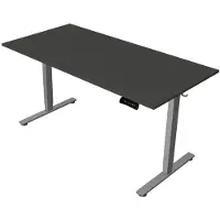 Kerkmann Zit-sta bureau Move New Base – Elektrisch bureau – 140 x 80 cm – Antraciet