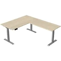 Kerkmann Elektrisch Zit-Sta Hoekbureau Move New Base 160x200 cm – Essen