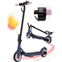 RCB Elektrische Step Kinderen - 150W Kinderstep Inklapbaar - 6-10-15km/u - Roze