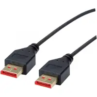 Roline DisplayPort Kabel, DP v1.4, M/M, DUN, zwart, 1,5 m