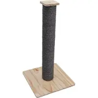 Eyepower 62 cm sisal krabpal voor katten met bamboe bodemplaat - Kleine, stabiele krabboom