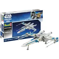 Revell Star Wars: The Mandalorian en Grogu, modelbouwpakket, 1/57, Nieuwe Republiek X-Wing jager, 22 cm