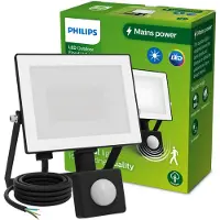 Philips Lois 929004642201 LED-buitenschijnwerper met bewegingsmelder 20 W Lichtkleur (naam): Warmwit