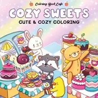 Rebo Productions Cute & Cozy - Cozy Sweets Kleurboek
