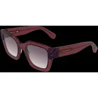 Longchamp Zonnebril LO771S 50/20/140 Transparant wijn/marmer burgundy Acetaat VROUW LO771S