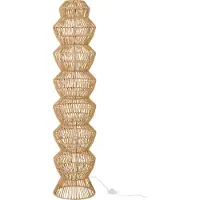 J-Line vloerlamp Touw - metaal - naturel