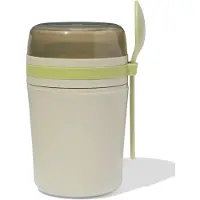 HEMA Yoghurtbeker to go 420ml groen (groen)