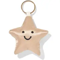 HEMA Sleutelhanger 7x6cm Ster Met Gezichtje Goud
