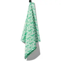 HEMA Theedoek 65x65 katoen groen (felgroen)