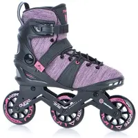 Tempish Ayroo 3x90 Dames Skeelers – 3 Wielen 90mm – Fitness / Speed Inline Skates – Zwart Roze – Maat 38