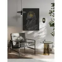 Nova Luce Wandlamp Royal ovaal zwart