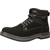 Dockers by Gerli Veterboots donkergrijs / zwart