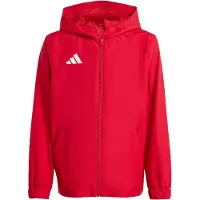 Adidas Entrada 26 Allweather Trainingsjack Kids Rood Wit