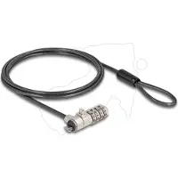 DeLOCK Laptop Security Cable with Combination Lock for HP Nano slot - Carbon steel cable