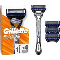 Gillette Fusion 5 Sport Starter Pack 1 Razor + 4 Refills