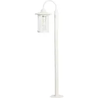 LINDBY Buitenverlichting , Zayn, dimbare, Wit, Terras, Aluminium, Antiek