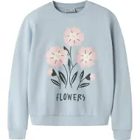 Name it Sweatshirt 'NKFVASACHA' lichtblauw / groen