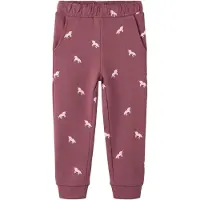 Name it Broek 'NMFValba' rosé / bourgogne