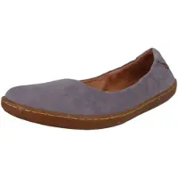 El naturalista Dames Leren ballerina's N5300 Koraal blauw-grijs leer (38), Plat, Geen, Casual 253003500005_0B0