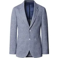 Hackett London Heren Brits blauw jasje (38/32), Katoen, Klassiek HM4400169