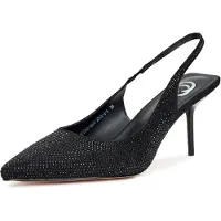 CESARE GASPARI Slingpumps zwart