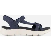 SKECHERS Go Walk Flex Sandalen blauw Textiel Maat 42