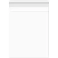 Packlinq Plastic Zakken 12.3x19cm Transparant en Hersluitbaar (100 stuks) | Plastic zak