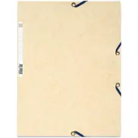 Exacompta 3-flap mappen 55532E Ivoor Manila karton 24 x 32 cm 25 Stuks