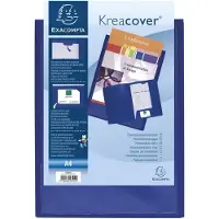Exacompta Presentatiemap Krea Cover PP, A4, blauw