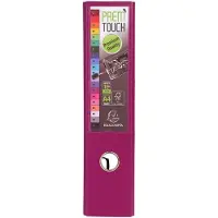 Exacompta 10x Prem'Touch PP Ordner met hefboom - Rug 80mm - A4 maxi - Fuchsia - 53347E