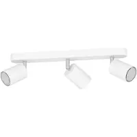 Eglo connect Smart Spot Adfira-Z, wit, 3-lamps, staal dimbaar, wit / opaal, Woon-/ Eetkamer, metaal, Modern