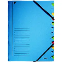Leitz 39120035 - Cardboard - Blue - A4 - 247 mm - 320 mm - 370 g