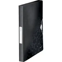 Leitz WOW Documentenmap A4 PP zwart