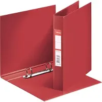Esselte Ringband VIVIDA A5 2-rings O-mechaniek 25mm PP Rood - 10 stuks