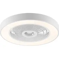 Brilliant Plafondventilator Catania Met Cct Rgb Led - Wit - 48,6cm - 37w - Met Afstandsbediening