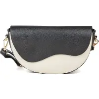 Giulia Schoudertas Zwart Lichtbeige