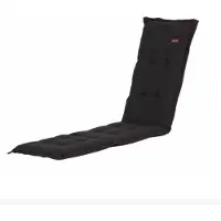 Madison Deckchair kussen 200x50 cm Rib black