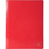 Exacompta Snelhechtmap IDERAMA in gelamineerd glanskarton 355gm2 - A13 - Rood - 380803B