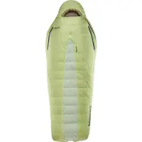 Therm-a-Rest - Trekking slaapzakken - Boost 650 32F/0C Meadow Green voor Unisex van Nylon - Maat Regular wide - Groen