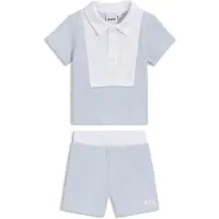 BOSS Polo en short voor baby’s in een cadeaubox