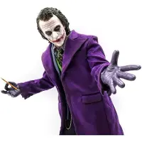 Hot toys Figuur QS010 - DC Comics - The Dark Knight - The Joker Deluxe Version